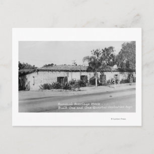 San Diego, CA Ramona's huwelijksfoto Briefkaart