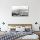 San Diego, CA-Uitzicht van Ballast Point en Bay Canvas Afdruk (Insitu (Slaapkamer))