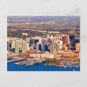 san diego california aerial uitzicht briefkaart