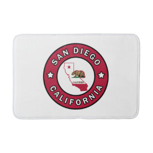 San Diego California Badmat