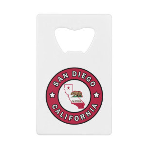 San Diego California Kredietkaart Flessenopener