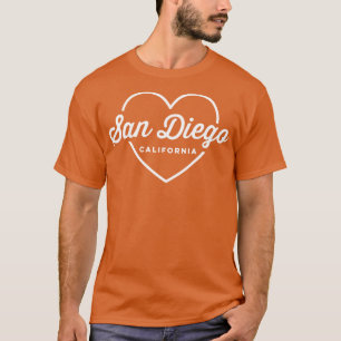 San Diego California Liefde T-shirt