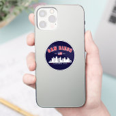 San Diego California Modern City Sticker (Telefoon)