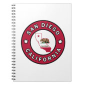 San Diego California Notitieboek (Voorkant)