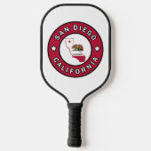 San Diego California Pickleball Paddle (Achterkant)