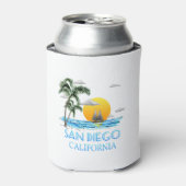 San Diego California Sailing Blikjeskoeler (Blikje Voorkant)