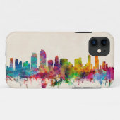 San Diego California Skyline Case-Mate iPhone Case (Achterkant (horizontaal))