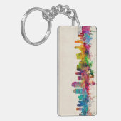 San Diego California Skyline Sleutelhanger (Voorkant Links)