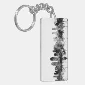 San Diego California Skyline Sleutelhanger (Voorkant Links)