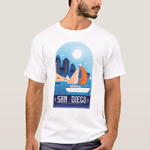 San Diego California T-shirt