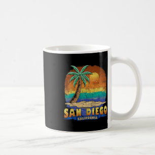 San Diego California Vintage in nood souvenir Koffiemok