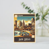 San Diego, Californië |  Briefkaart (Staand voorkant)