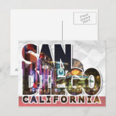 San Diego, Californië-Briefkaart Briefkaart (Voorkant / Achterkant)