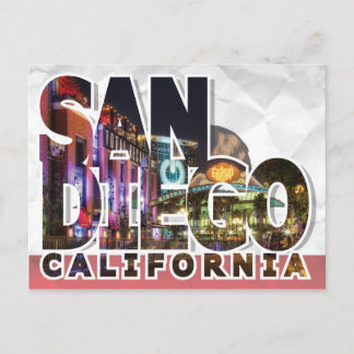 San Diego, Californië-Briefkaart Briefkaart