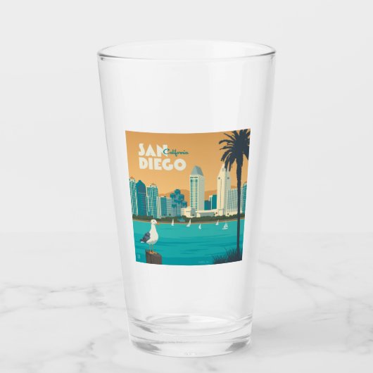 San Diego, Californië Glas (Voorkant)