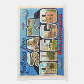 San Diego Californië  groot Briefkaart Theedoek (Verticaal)