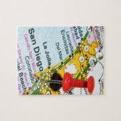 San Diego, Californië Legpuzzel (Horizontaal)