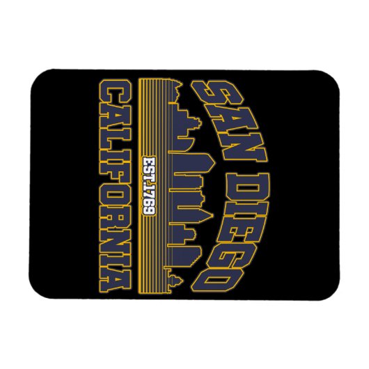 San Diego, Californië Magneet (Horizontaal)