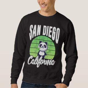 San Diego Californië Panda CA Cali Staat Reizen Na Trui