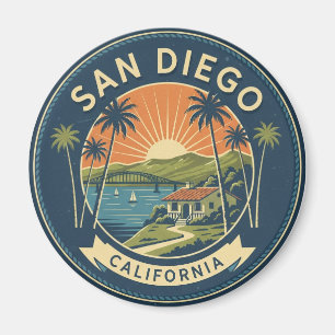 San Diego Californië Reizen Magneet