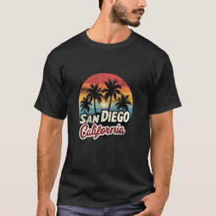 San Diego Californië Retro Vintage Souvenir 1 T-shirt