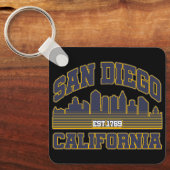 San Diego, Californië Sleutelhanger (Voorkant)