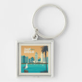 San Diego, Californië Sleutelhanger (Voorkant)