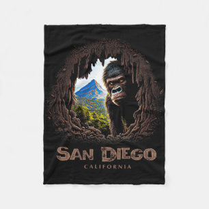 San Diego Californië Souvenir Wandelen Fleece Deken