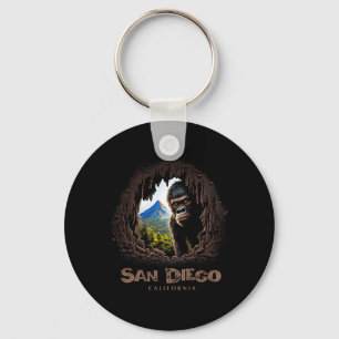 San Diego Californië Souvenir Wandelen Sleutelhanger