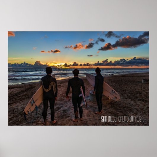 San Diego, Californië (VS) Poster (Voorkant)