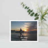 San Diego, Carte postale (Debout devant)