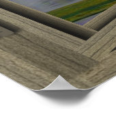 San Diego City Scape door een open Poster van het (Hoek)