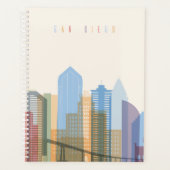 San Diego City Skyline Planner (Voorkant)