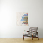 San Diego City Skyline Wandkleed (In situ)