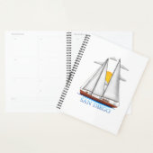 San Diego Coastal Nautical Sailing Sailor (Devant avec enveloppe)
