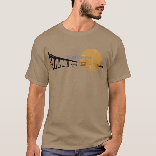 San Diego Coronado Bridge T-shirt (Voorkant)