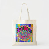 San Diego Cosmic Unity Canvas tas (Voorkant)