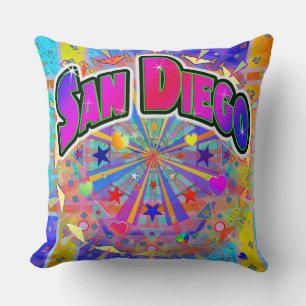 San Diego Cosmic Unity Pillow Kussen