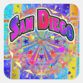 San Diego Cosmic Unity Sticker (Voorkant)