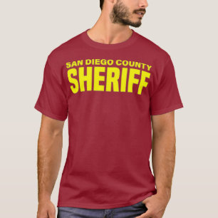 San Diego County California Sheriff Deputies T-shirt