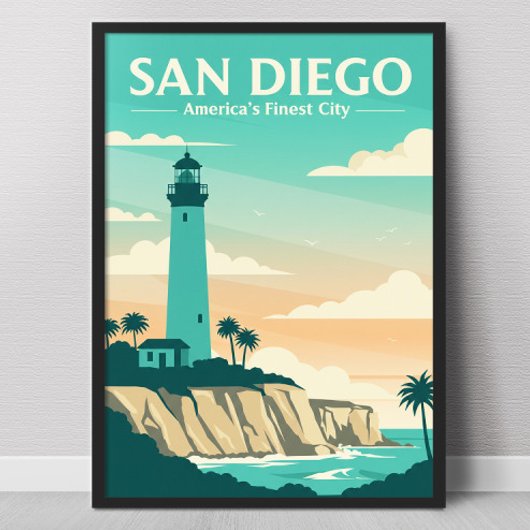  San Diego, de mooiste stad van Amerika Poster