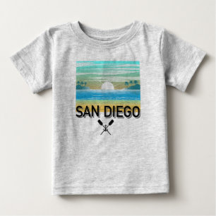 San Diego Design - Baby Fijne Jersey T-Shirt