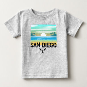 San Diego Design - Baby Fijne Jersey T-Shirt