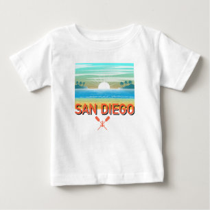 San Diego Design - Baby Fine Jersey T-shirt
