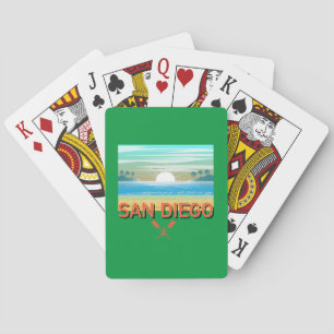 San Diego Design - Cartes De Jeu Classiques