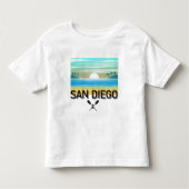 San Diego Design - Peuter Fine Jersey T-shirt (Voorkant)