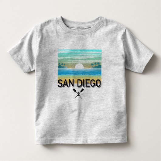 San Diego Design - Peuter Fine Jersey T-shirt (Voorkant)