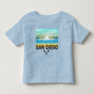 San Diego Design - Peuter Fine Jersey T-shirt