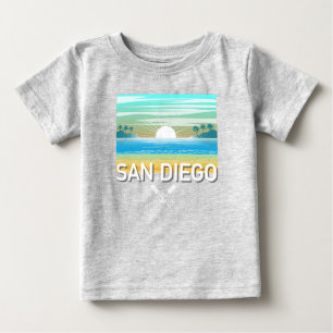 San Diego Design - T-shirt Baby Fine Jersey