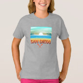 San Diego Design - T-shirt de base pour filles (Devant)